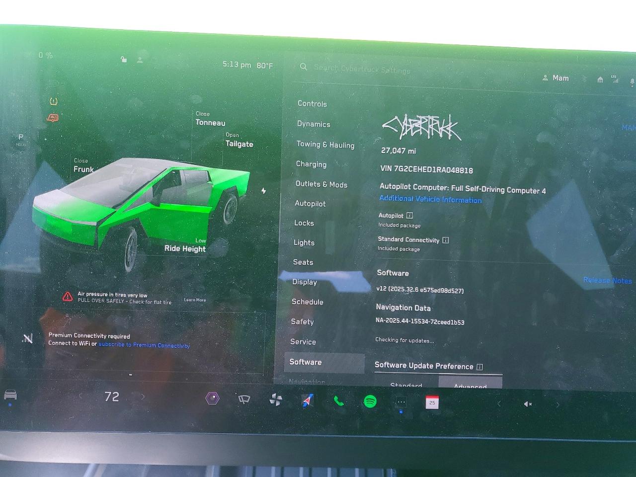 2024 Tesla Cybertruck VIN 7G2CEHED1RA048818 photo 9
