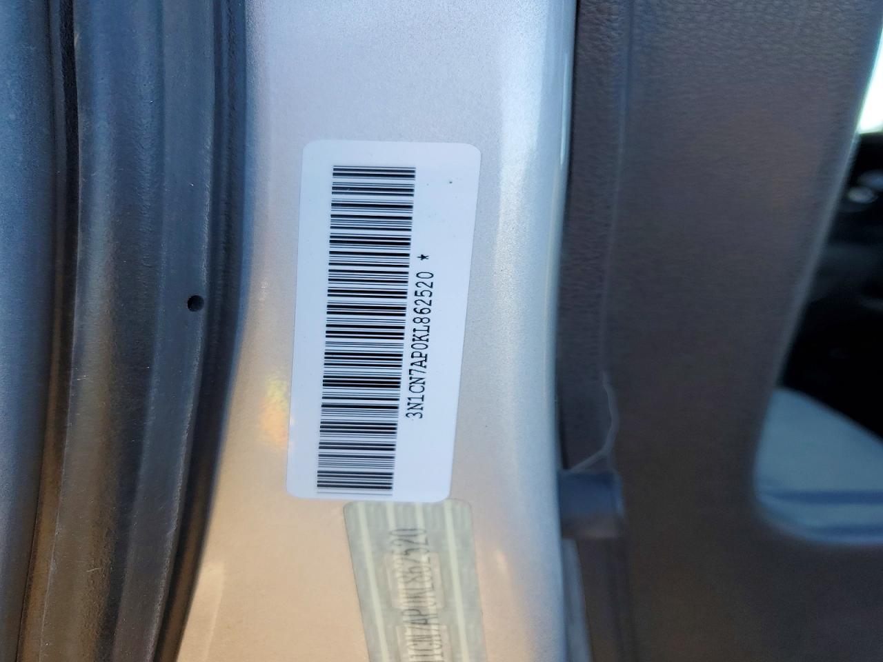 2019 Nissan Versa VIN 3N1CN7AP0KL862520 photo 12