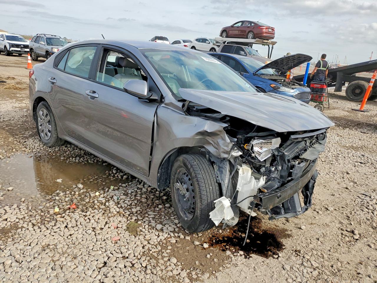 2022 Kia Rio VIN 3KPA24AD3NE480458 photo 4
