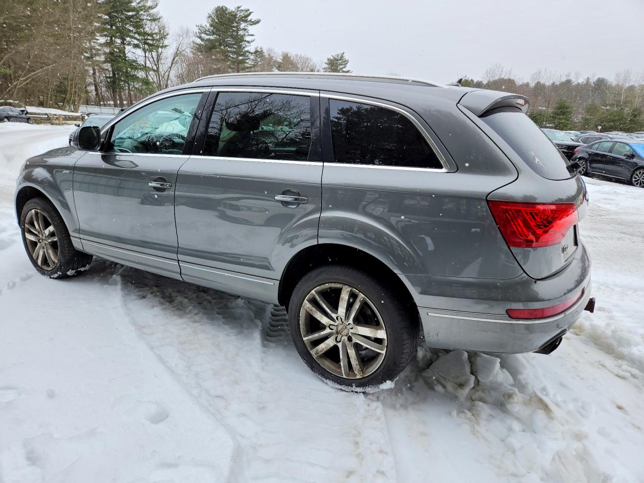 2014 Audi Q7 VIN WA1LGAFE6ED019826 photo 2