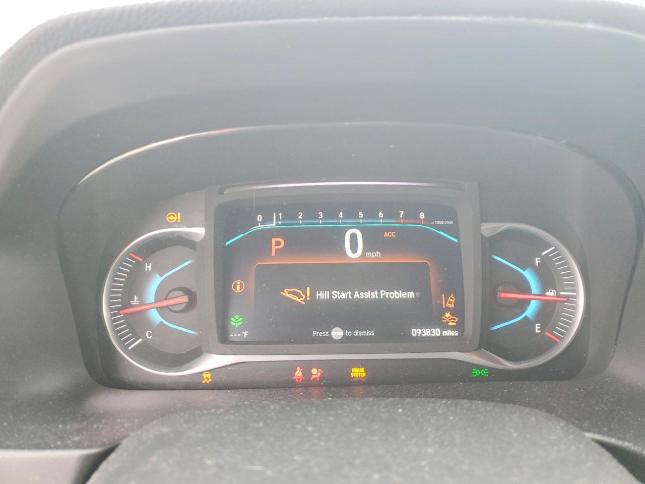 2021 Honda Passport VIN 5FNYF7H50MB009430 photo 9