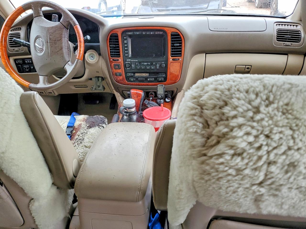2002 Lexus Lx 470 VIN JTJHT00WX23520235 photo 8