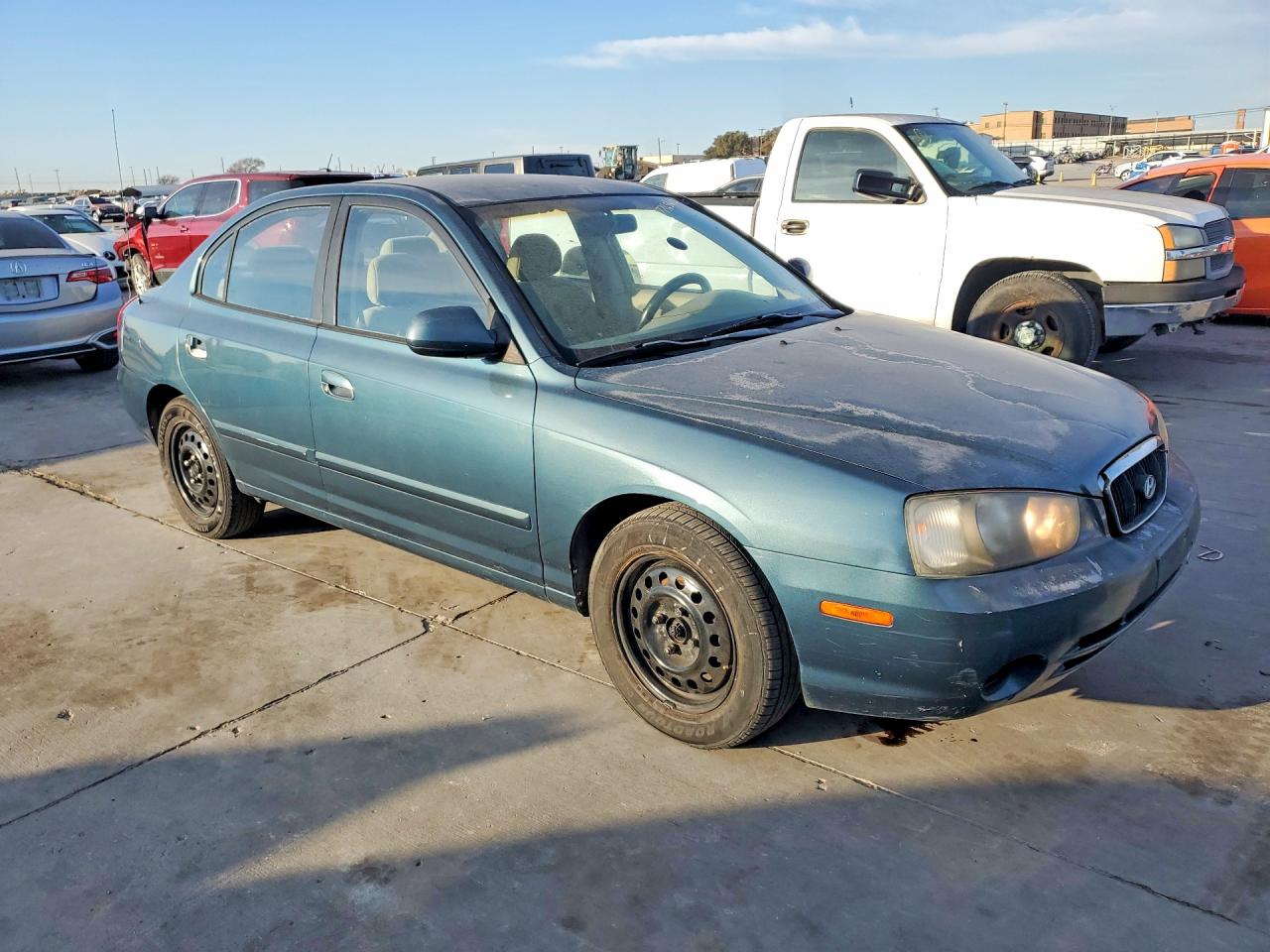 2003 HYUNDAI Elantra VIN KMHDN45D53U615576 photo 4
