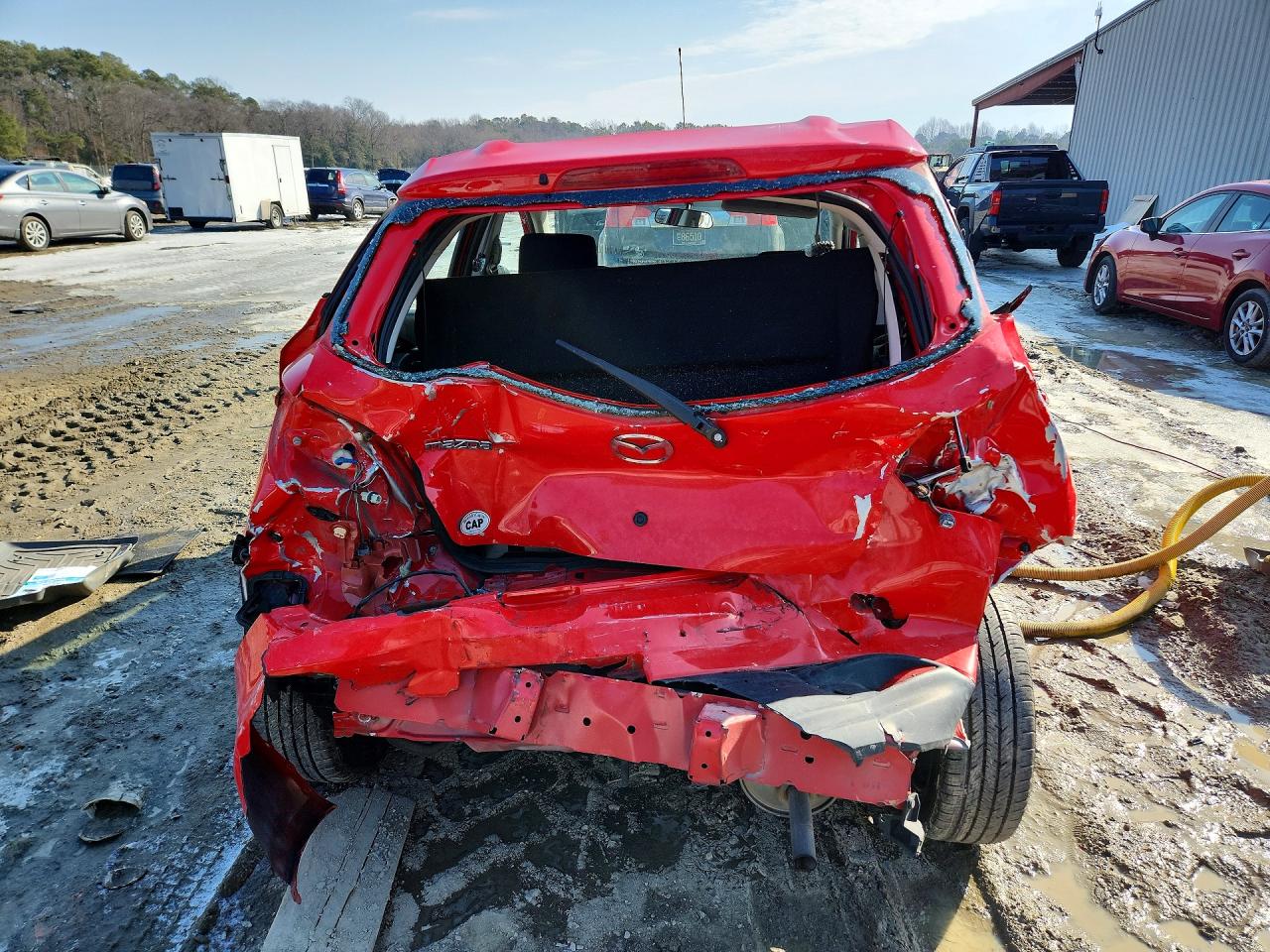 2014 Mazda Mazda2 VIN JM1DE1KZ7E0177737 photo 6