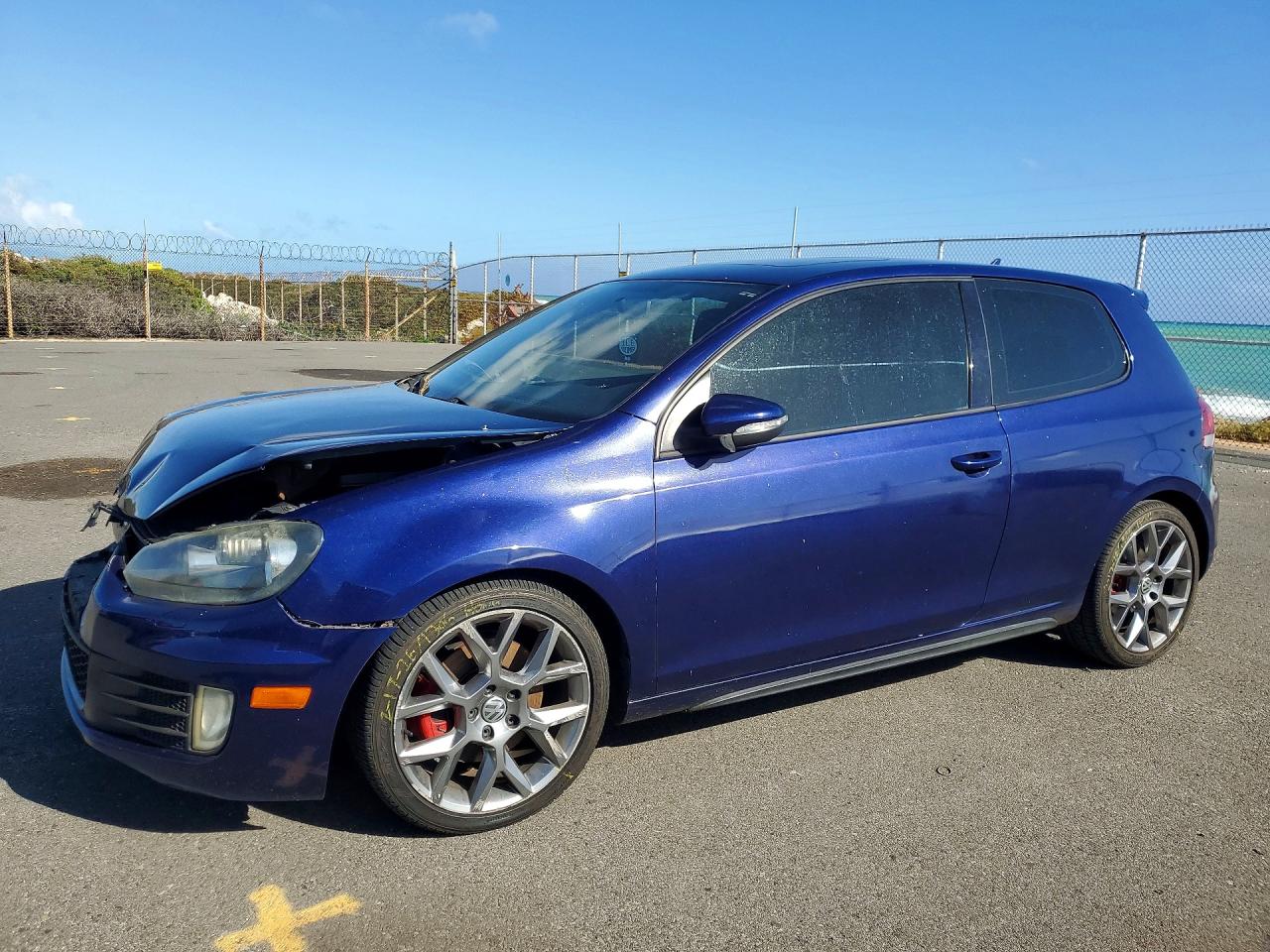 2013 Volkswagen Gti VIN WVWFD7AJ2DW022244 photo 1