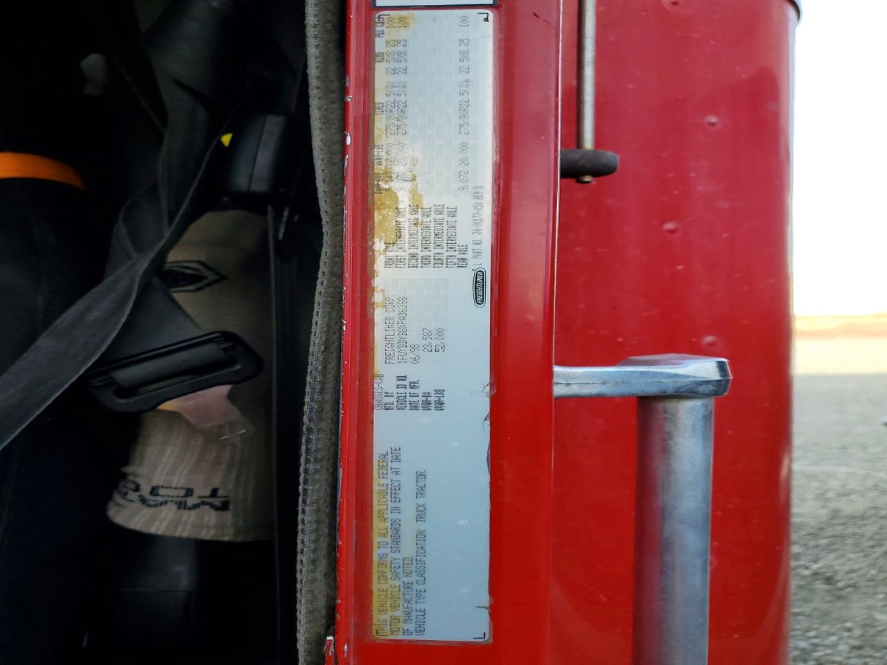1999 FREIGHTLINER All other VIN 1FUYDDYB8XPA36388 photo 10