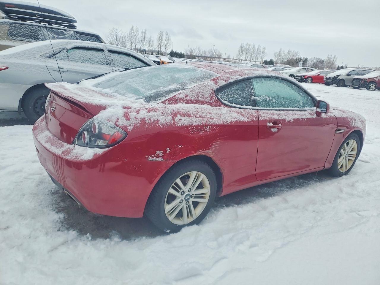 2008 Hyundai Tiburon VIN KMHHM65D18U275155 photo 3