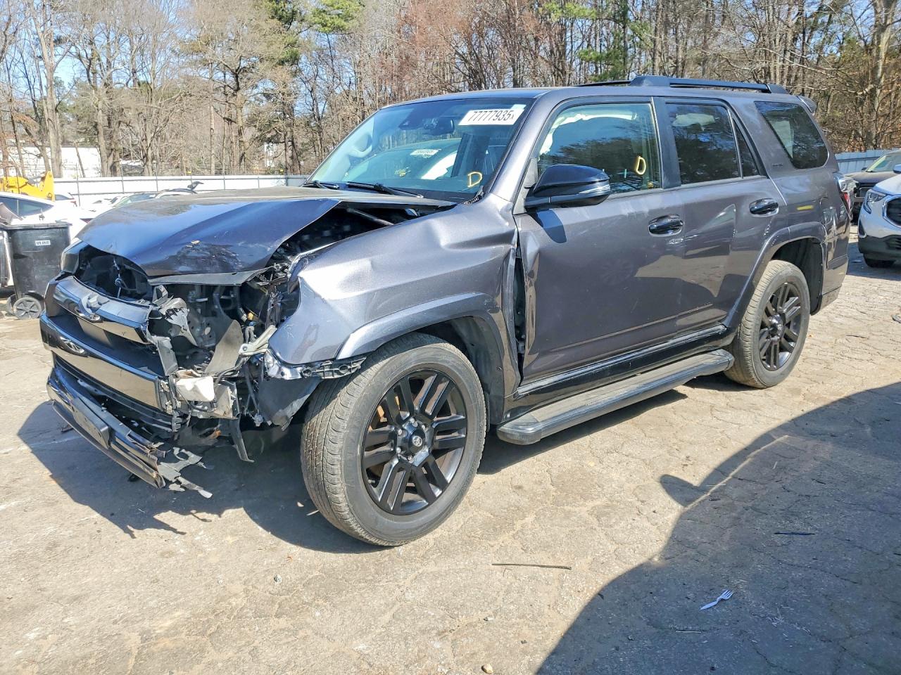 2021 Toyota 4runner VIN JTEJU5JRXM5876484 photo 1