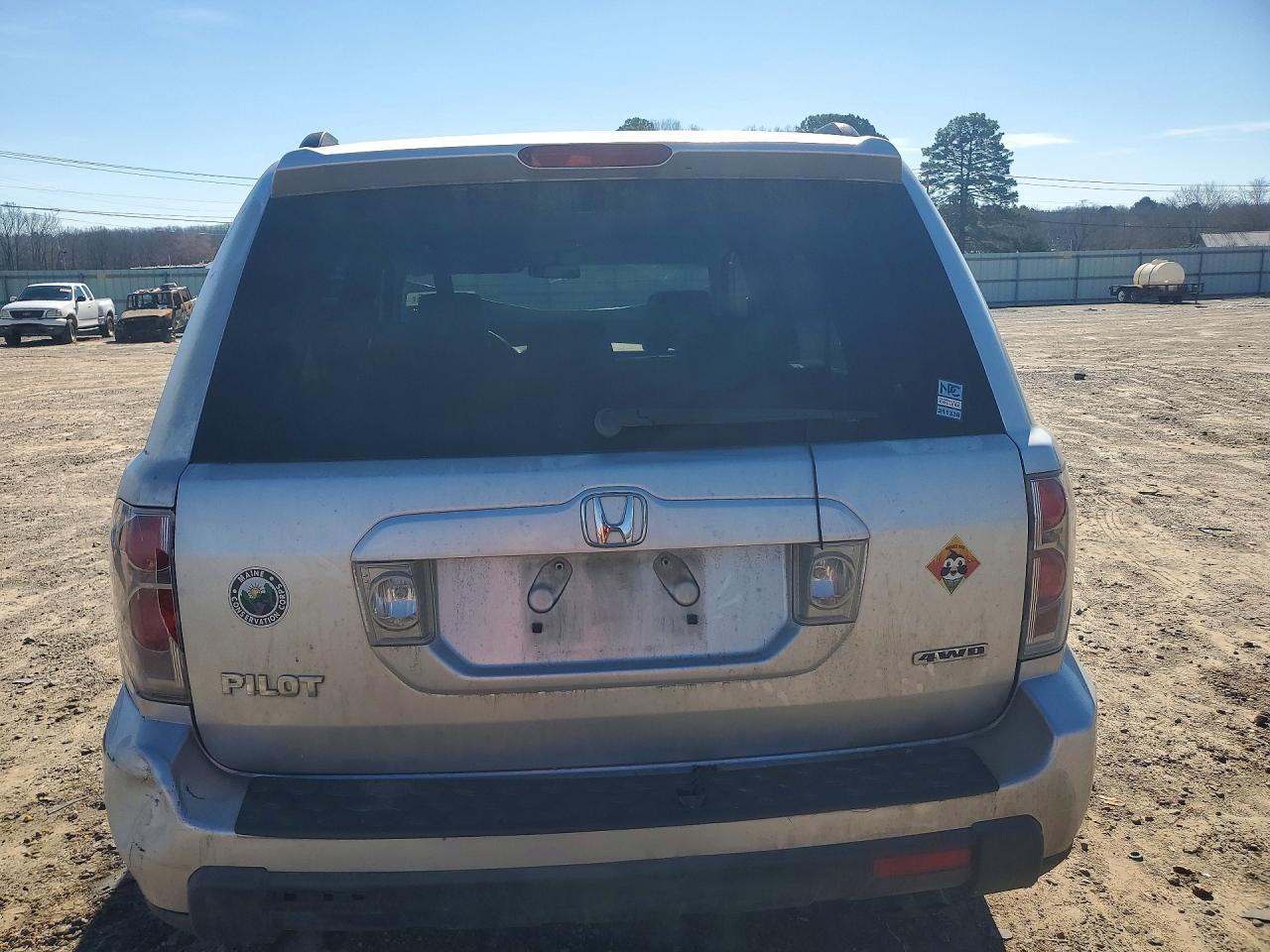 2006 HONDA Pilot VIN 5FNYF18436B030151 photo 6