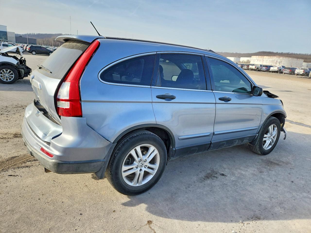 2011 Honda Crv VIN 3CZRE3H57BG701444 photo 3
