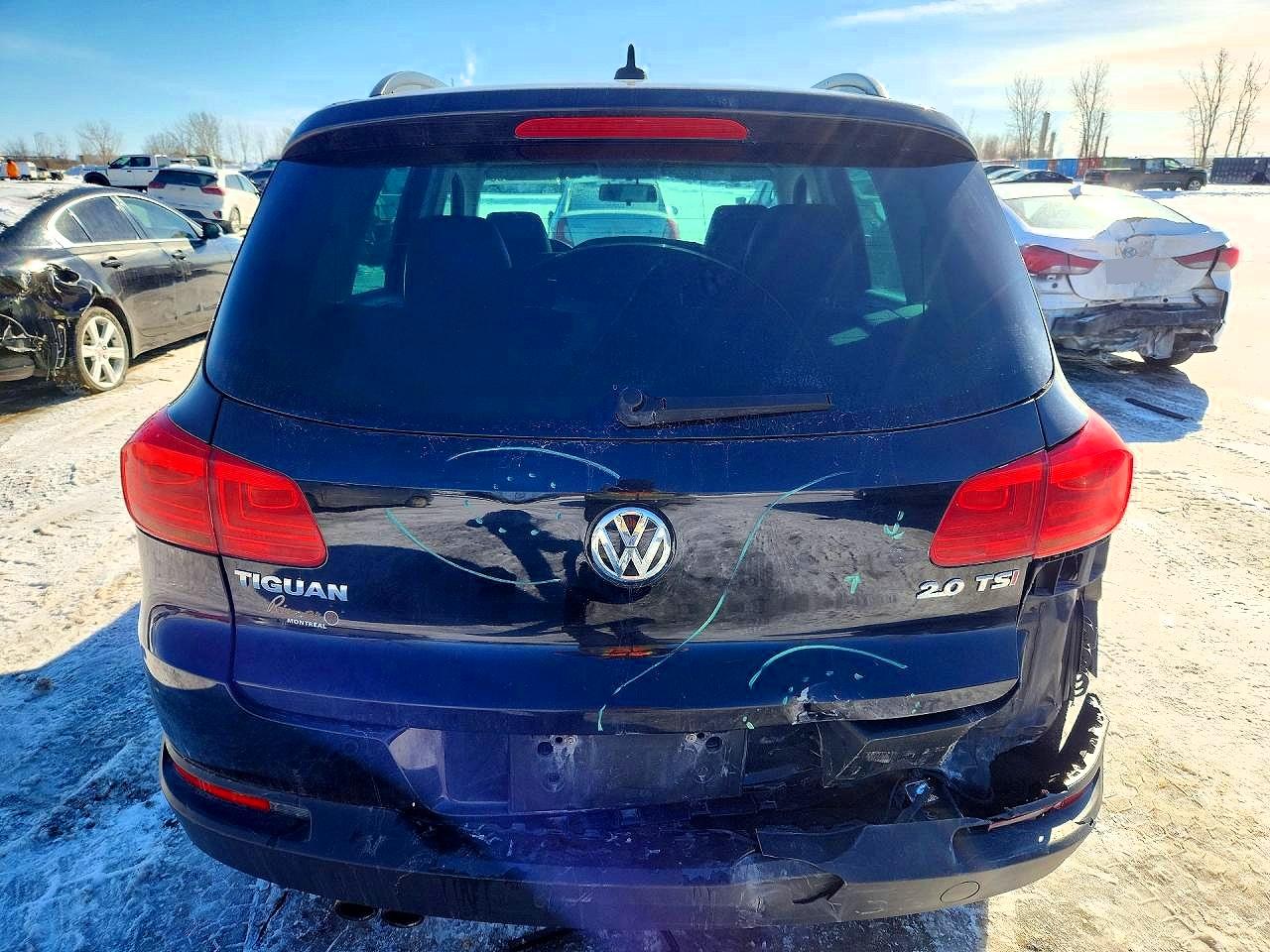 2015 Volkswagen Tiguan VIN WVGHV7AXXFW500659 photo 6