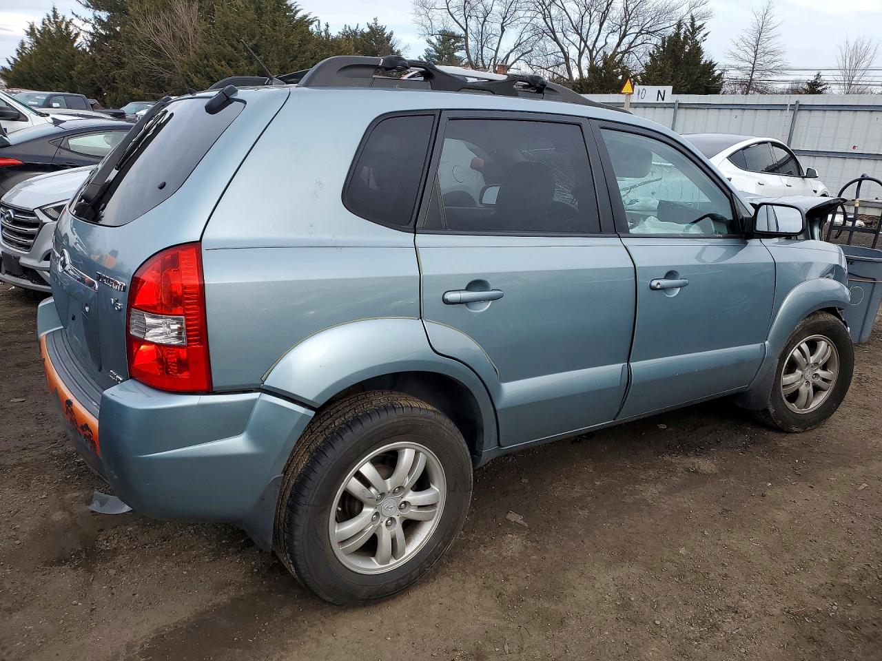 2007 Hyundai Tucson VIN KM8JN72D87U520900 photo 3