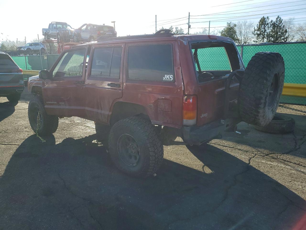 1999 Jeep Grand cher VIN 1J4FF68SXXL653133 photo 2
