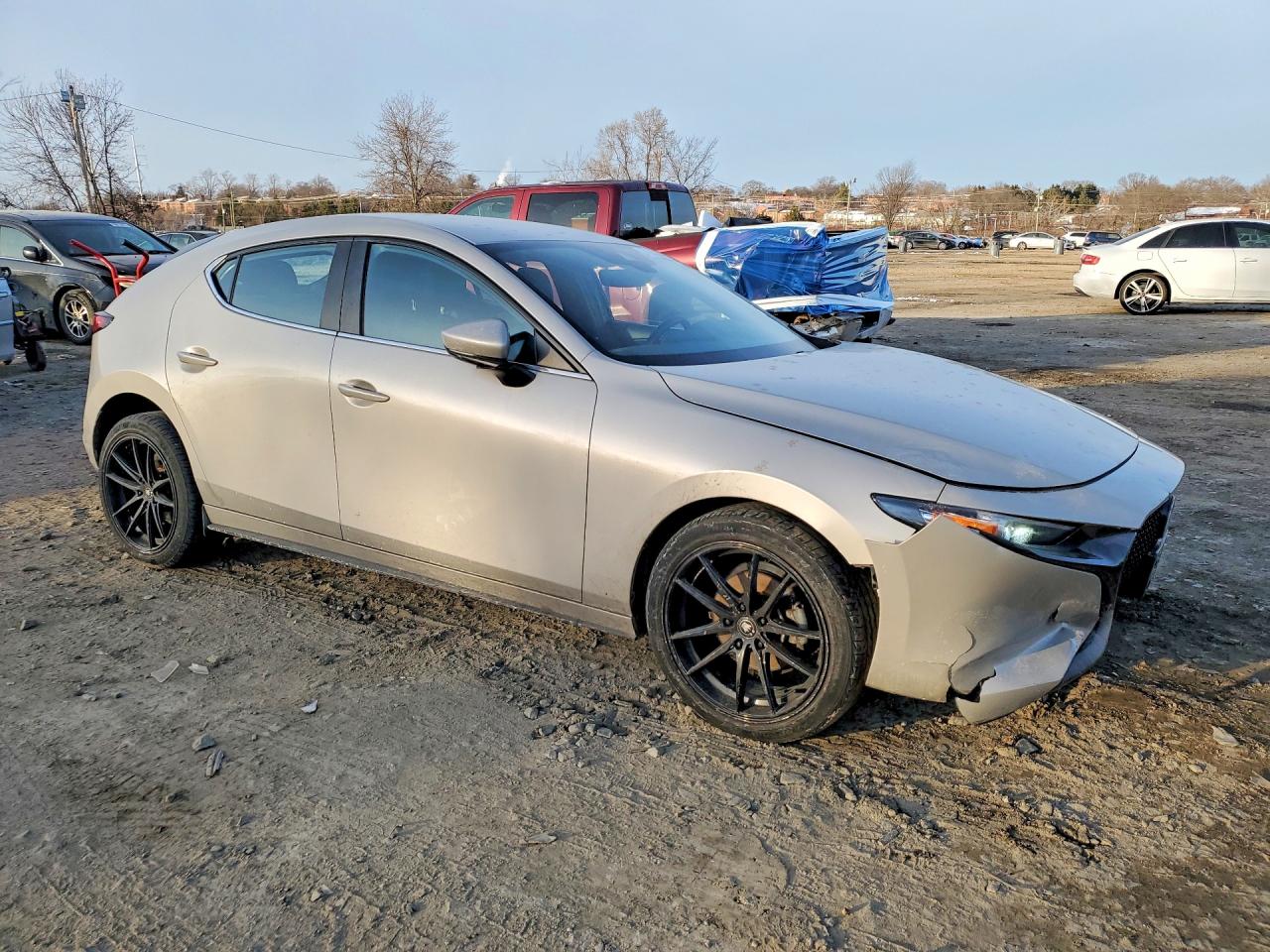 2022 Mazda 3 VIN JM1BPAKL3N1502455 photo 4