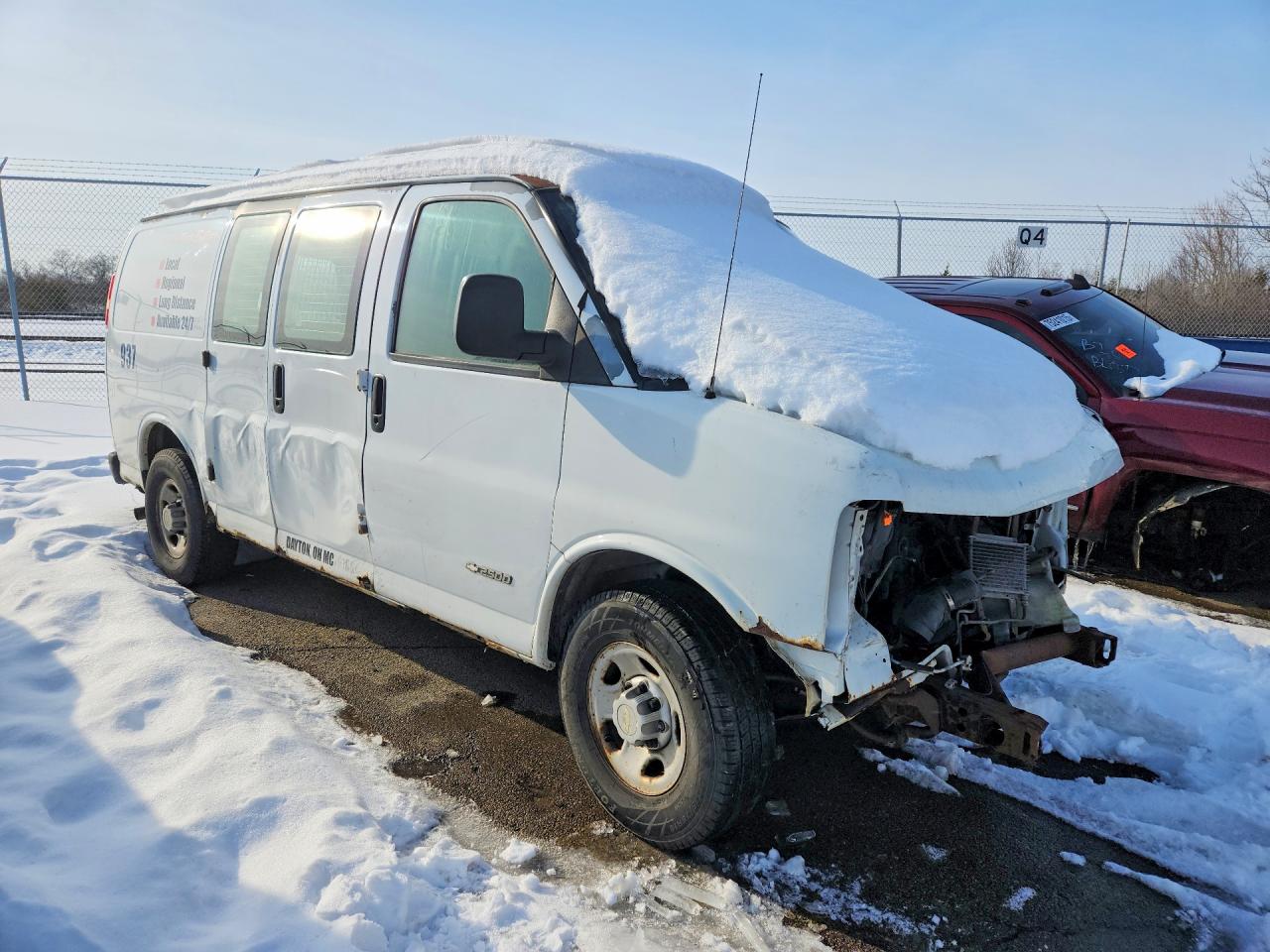 2006 CHEV Express VIN 1GCGG25VX61231842 photo 4