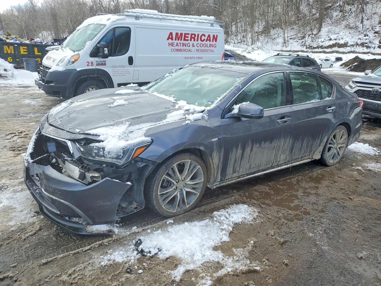2019 Acura RLX VIN JH4KC2F96KC000330 photo 1