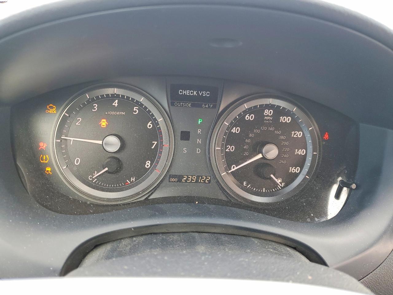 2008 Lexus ES350 VIN JTHBJ46G582242122 photo 9