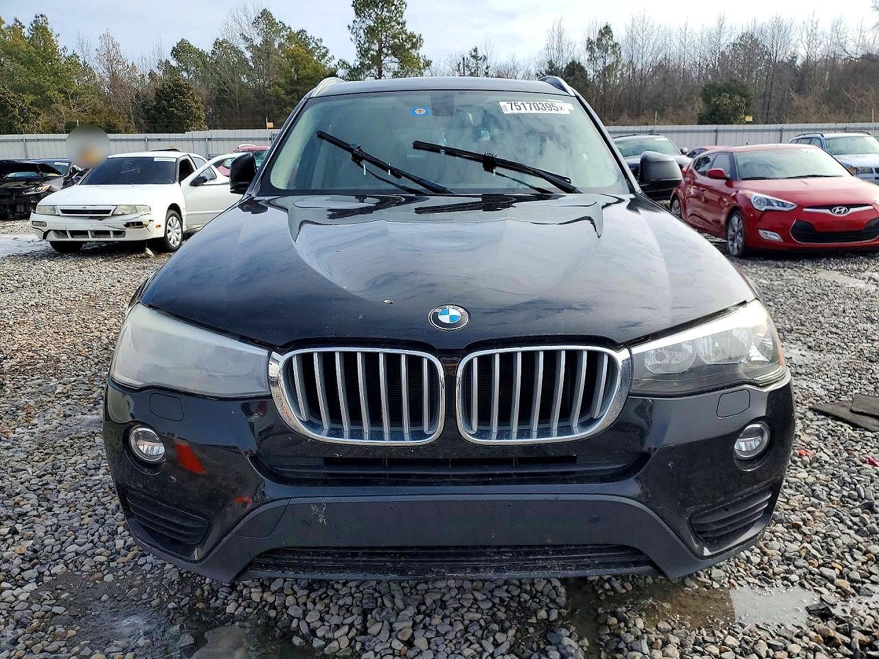 2017 BMW X3 VIN 5UXWX9C34H0T25499 photo 5