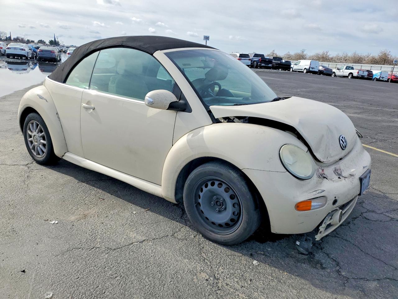 2005 Volkswagen Beetle VIN 3VWCM31Y25M356202 photo 4
