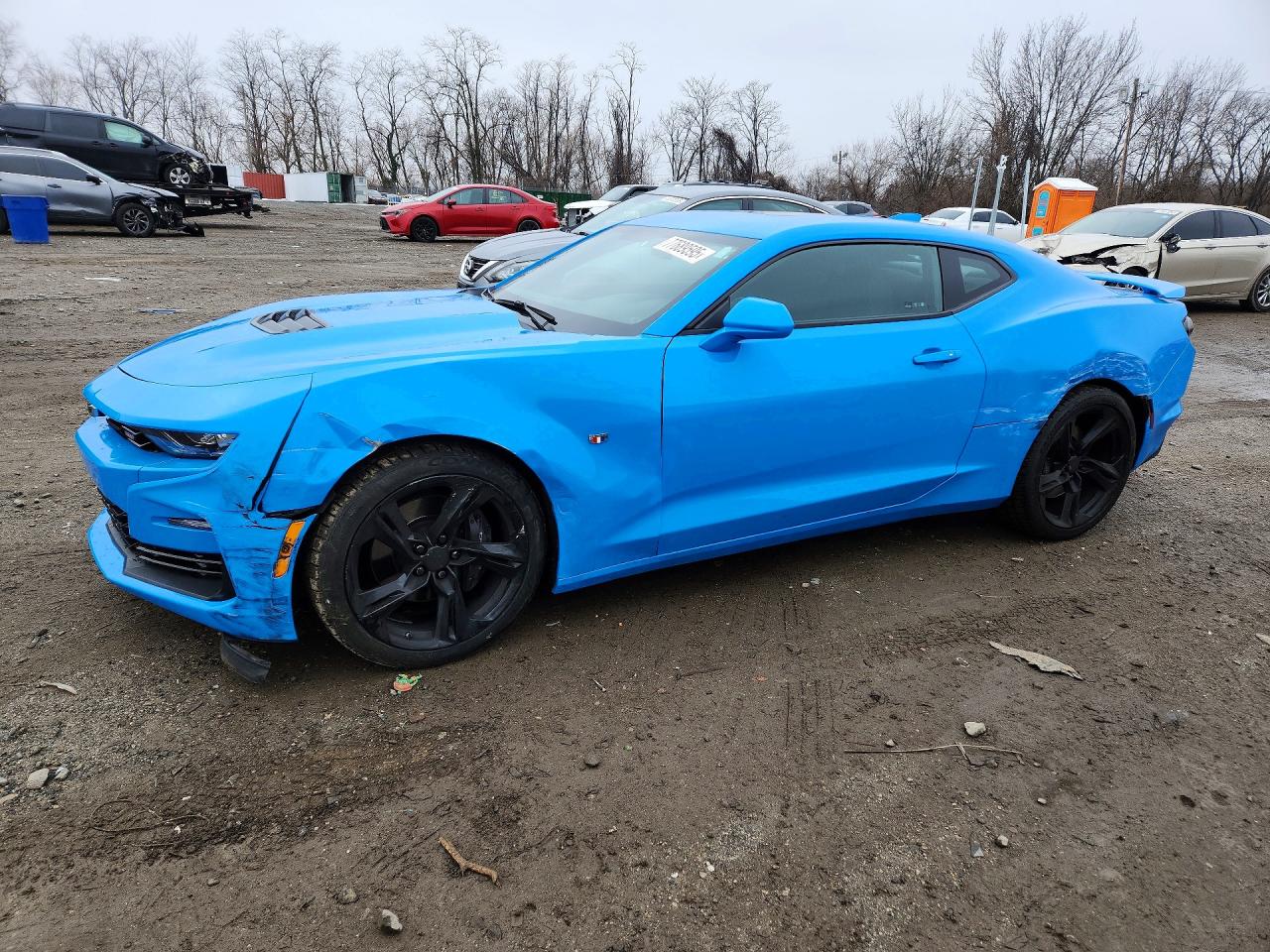 2022 Chevrolet Camaro lt1 VIN 1G1FF1R7XN0130740 photo 1