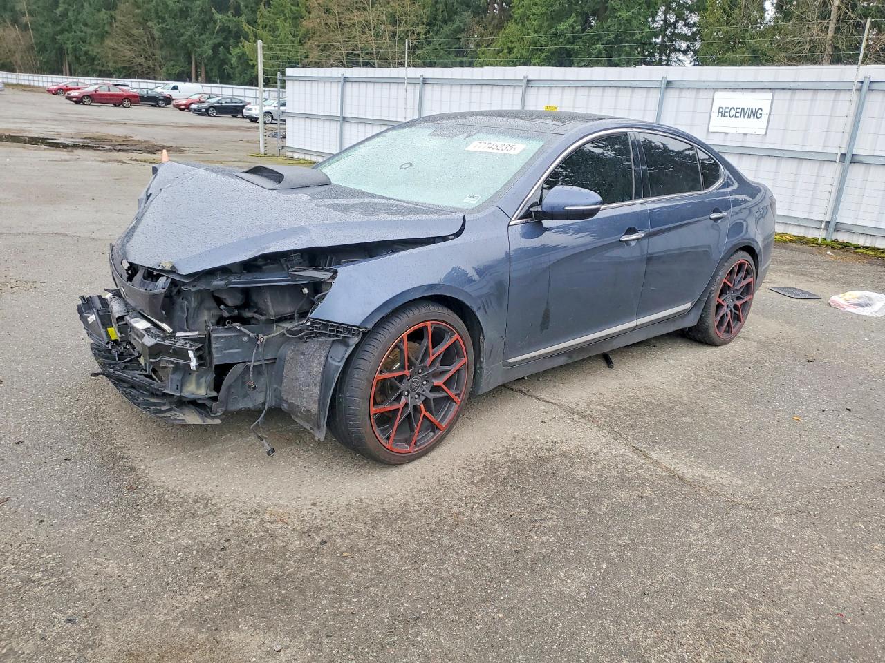 2014 Kia Cadenza VIN KNALN4D70E5122328 photo 1