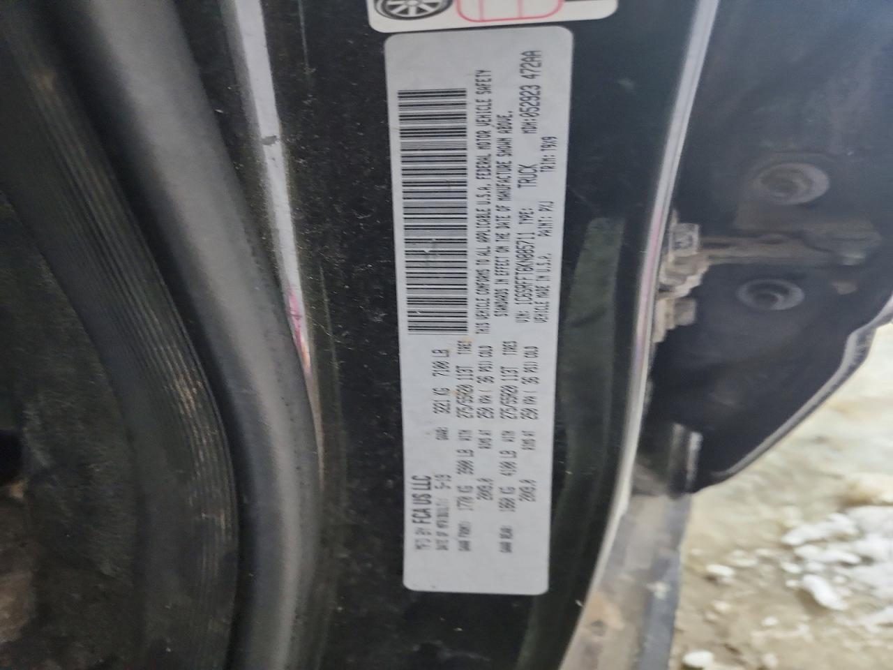2019 Ram All models VIN 1C6SRFFT6KN885711 photo 12