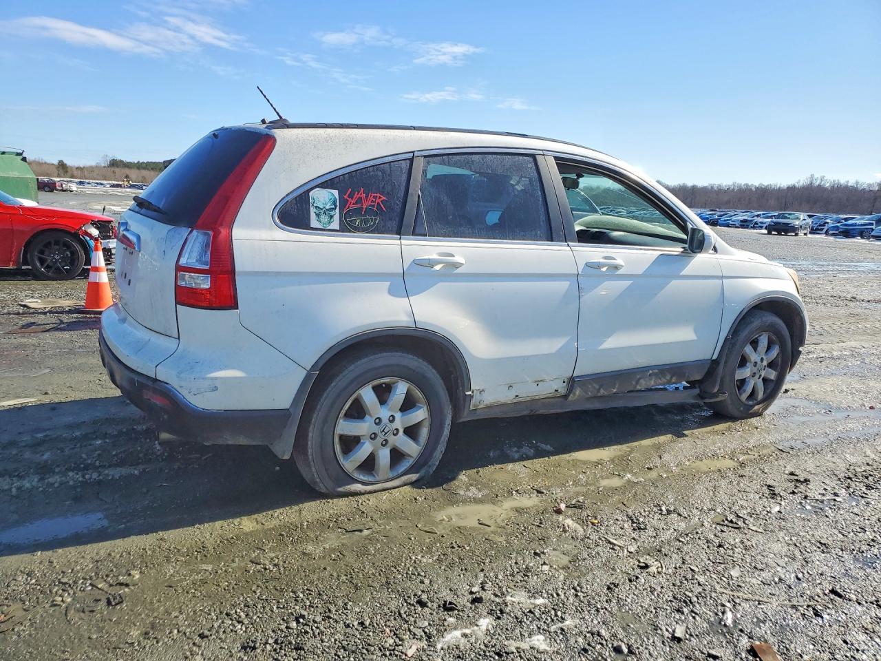 2008 Honda Crv VIN 5J6RE487X8L048157 photo 3