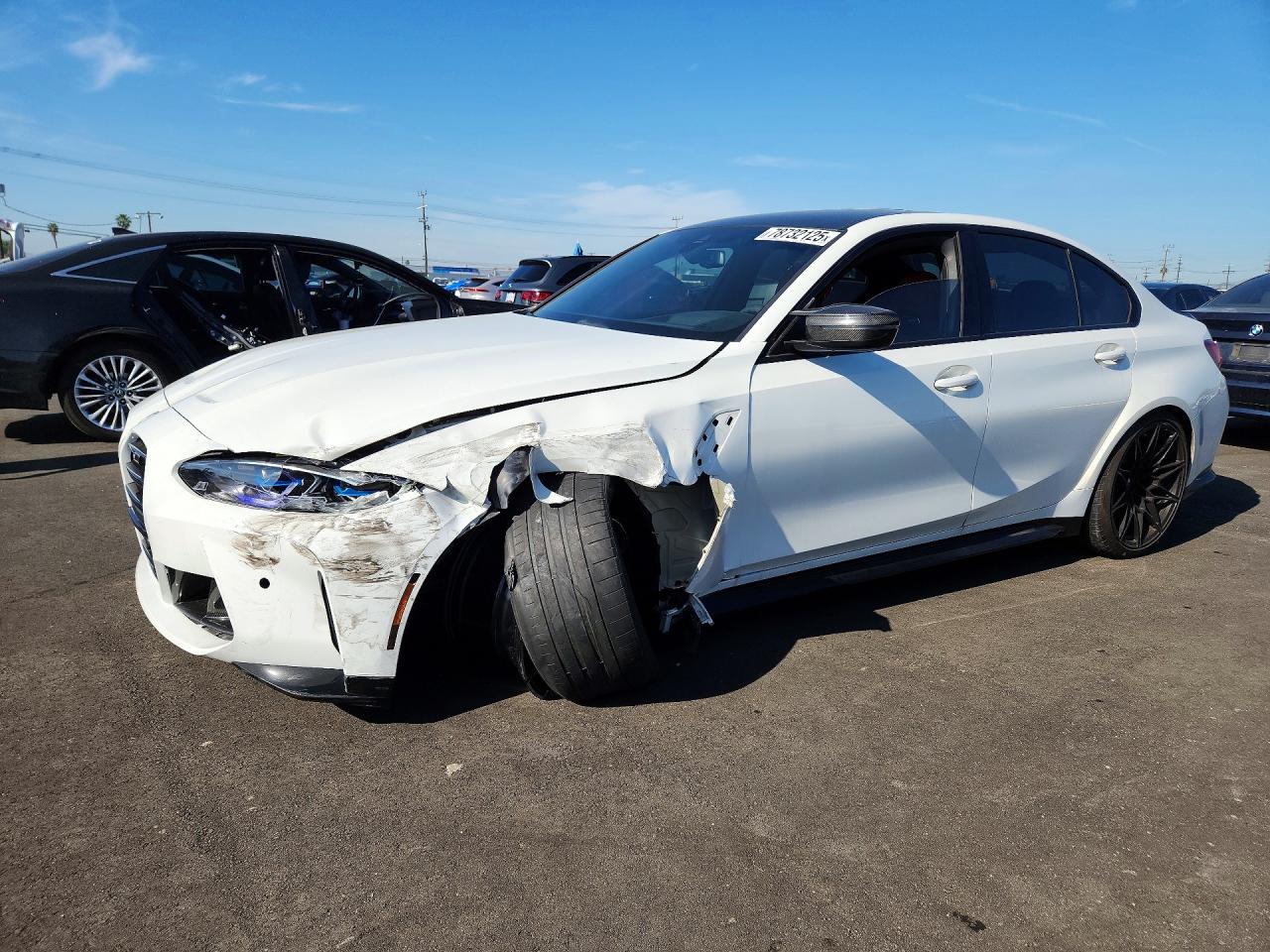 2022 BMW M3 VIN WBS33AY05NFL65091 photo 1