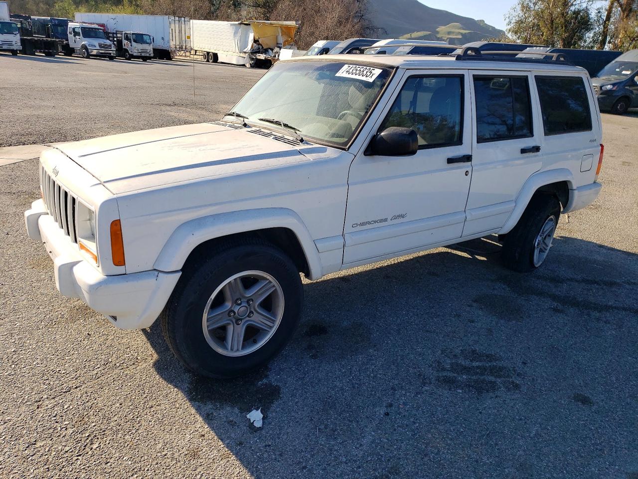 2001 Jeep Cherokee VIN 1J4FF58S71L520816 photo 1