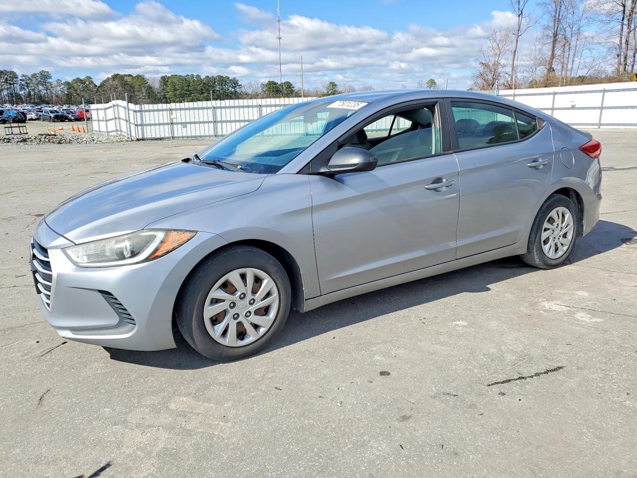 2017 Hyundai Elantra VIN 5NPD74LFXHH067031 photo 1
