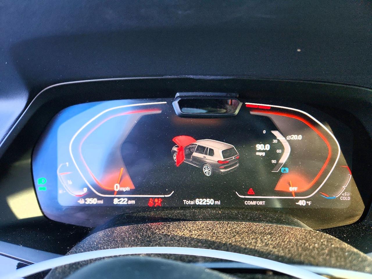 2020 BMW X7 VIN 5UXCW2C0XL0E74708 photo 9