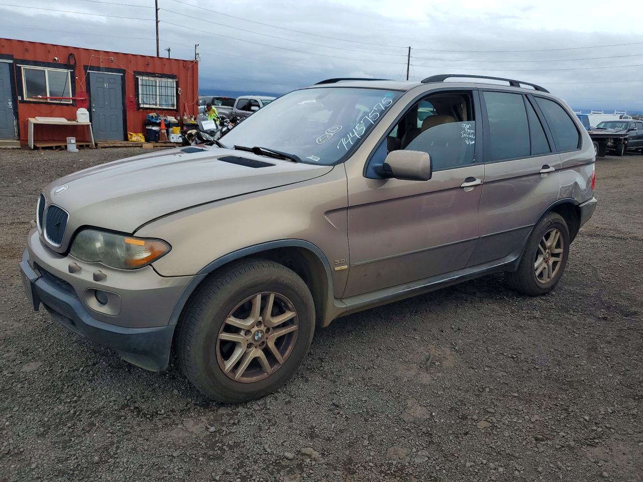 2006 BMW X5 VIN 5UXFA13576LY27035 photo 1
