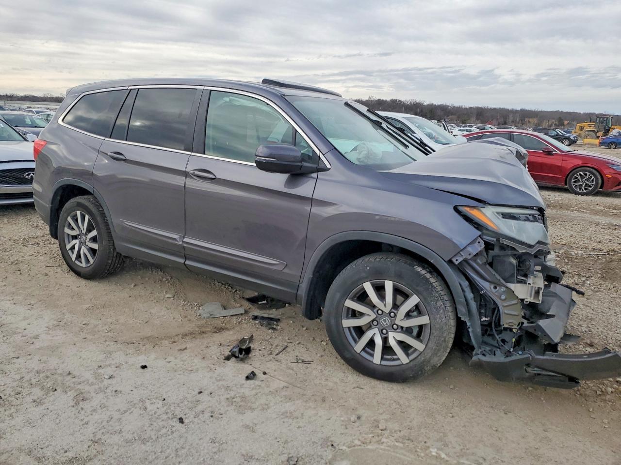 2019 Honda Pilot VIN 5FNYF6H59KB046600 photo 4