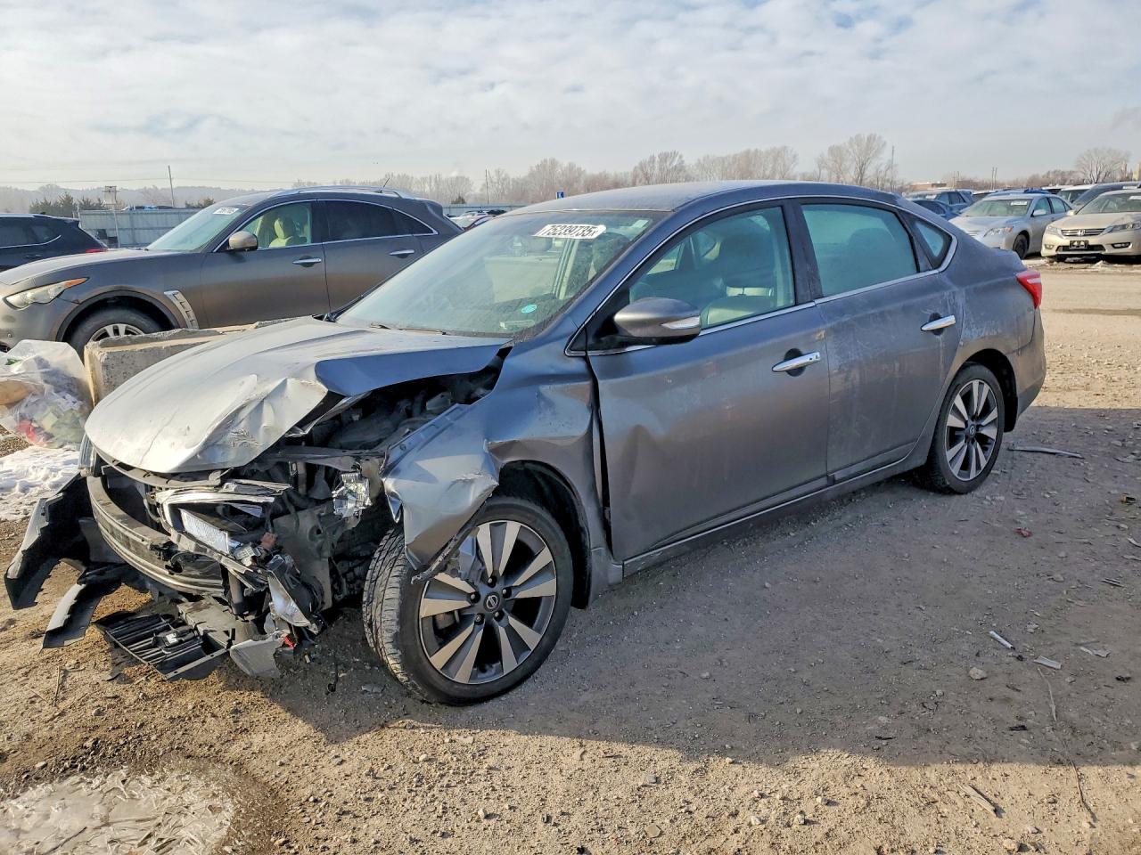 2017 NISS Sentra VIN 3N1AB7AP1HY281698 photo 1