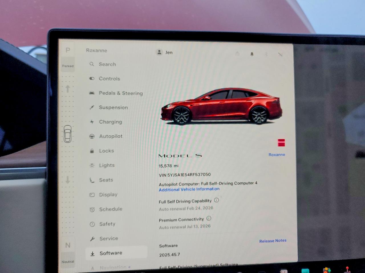 2024 TESLA Model s VIN 5YJSA1E54RF537050 photo 9