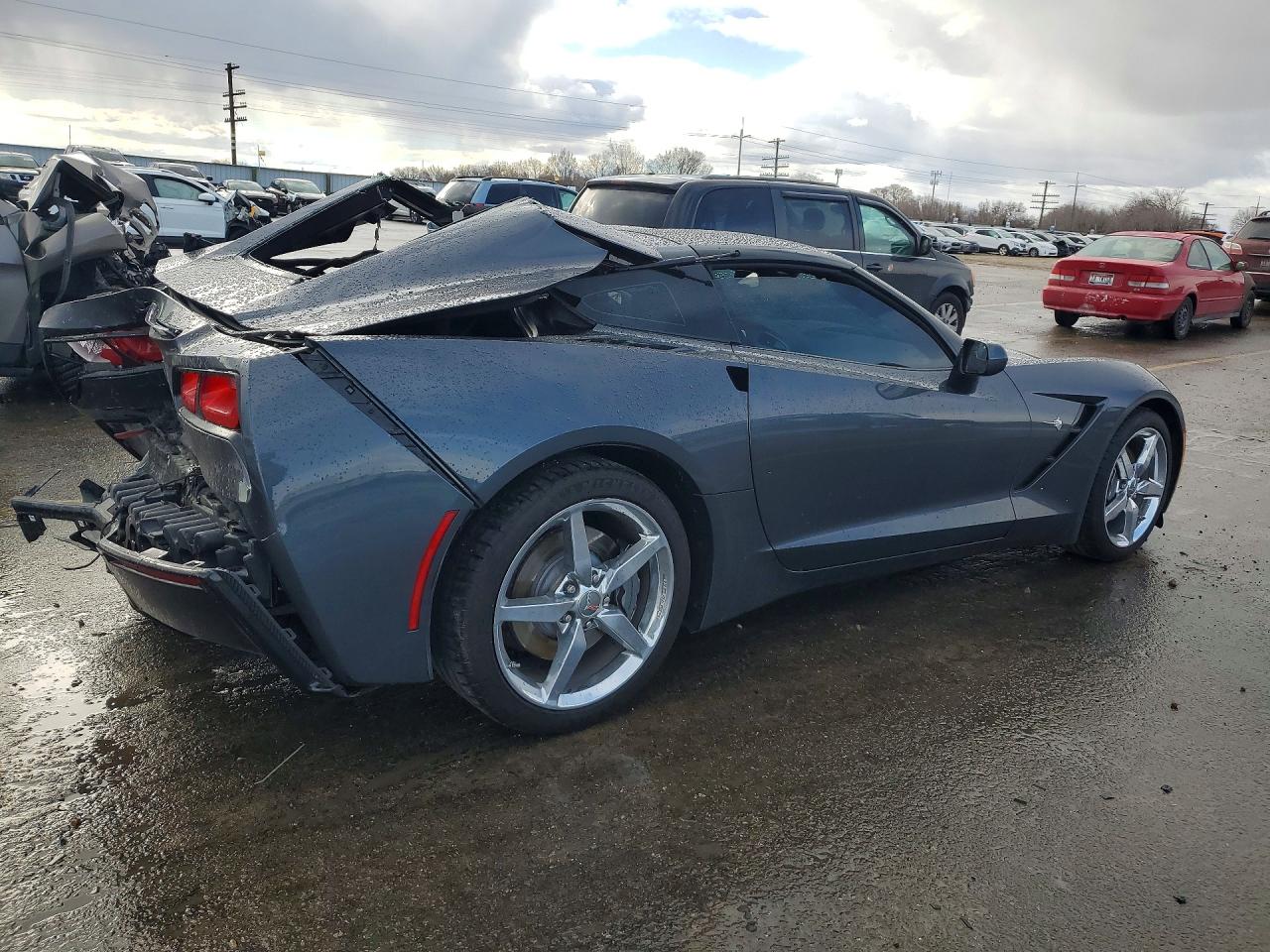 2014 CHEV Corvette VIN 1G1YC2D7XE5108836 photo 3