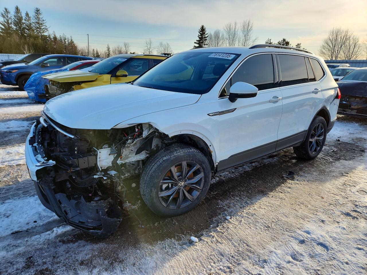 2022 Volk Tiguan VIN 3VV2B7AX2NM010378 photo 1