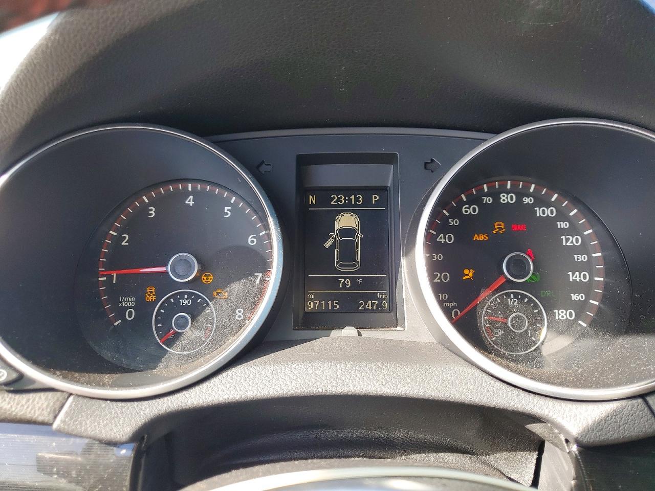 2013 Volkswagen Gti VIN WVWFD7AJ2DW022244 photo 9