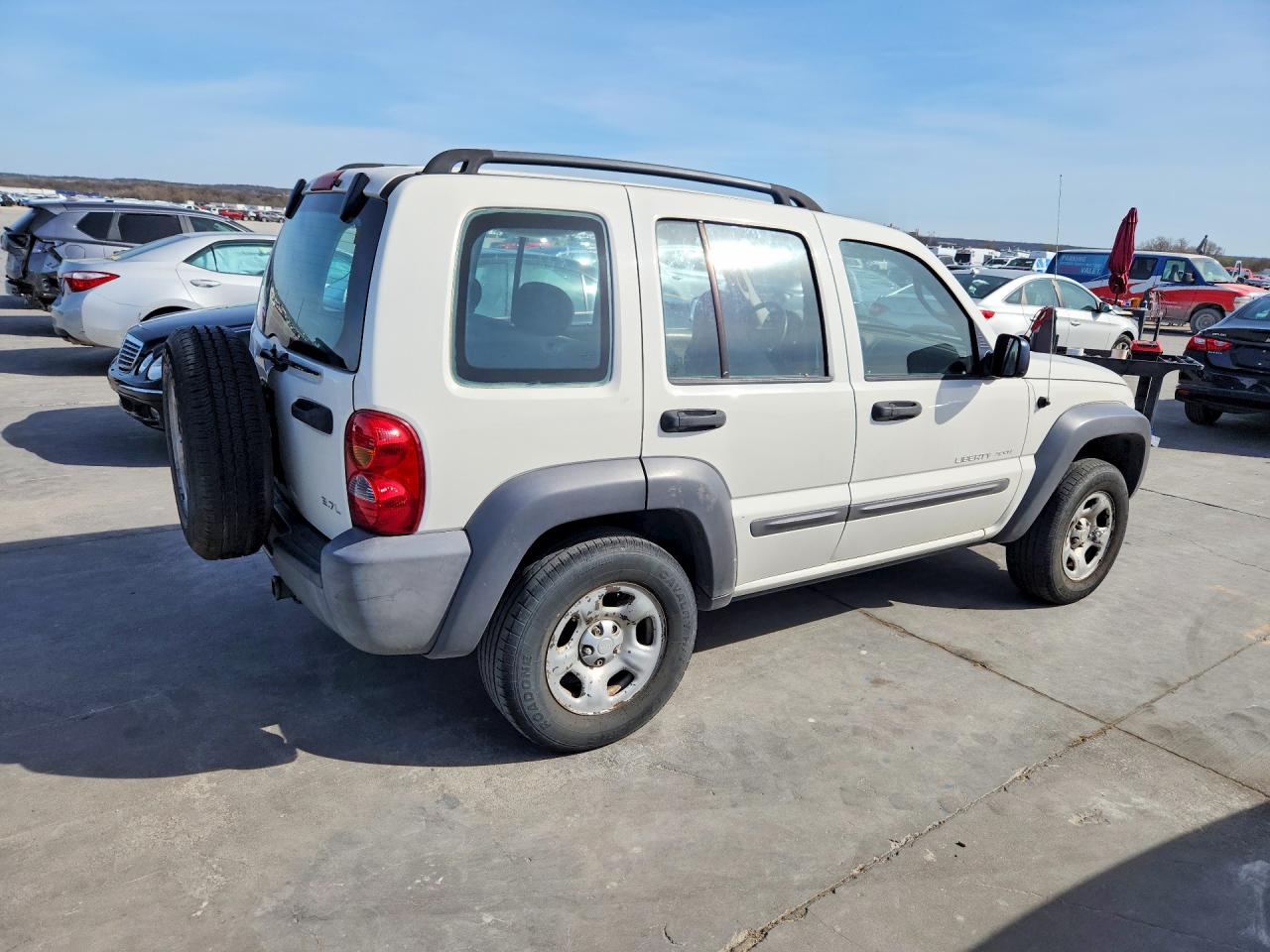 2003 Jeep Liberty VIN 1J4GK48K13W727634 photo 3