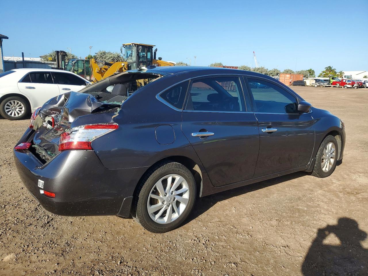 2015 NISS Sentra VIN 3N1AB7AP6FY382197 photo 3