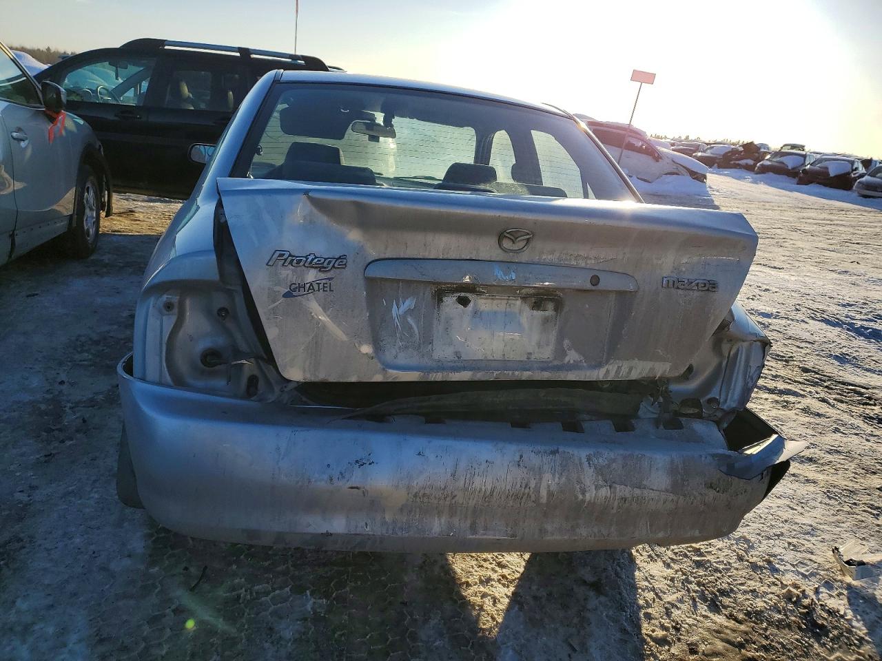 2003 MAZDA Protege VIN JM1BJ225730205765 photo 6