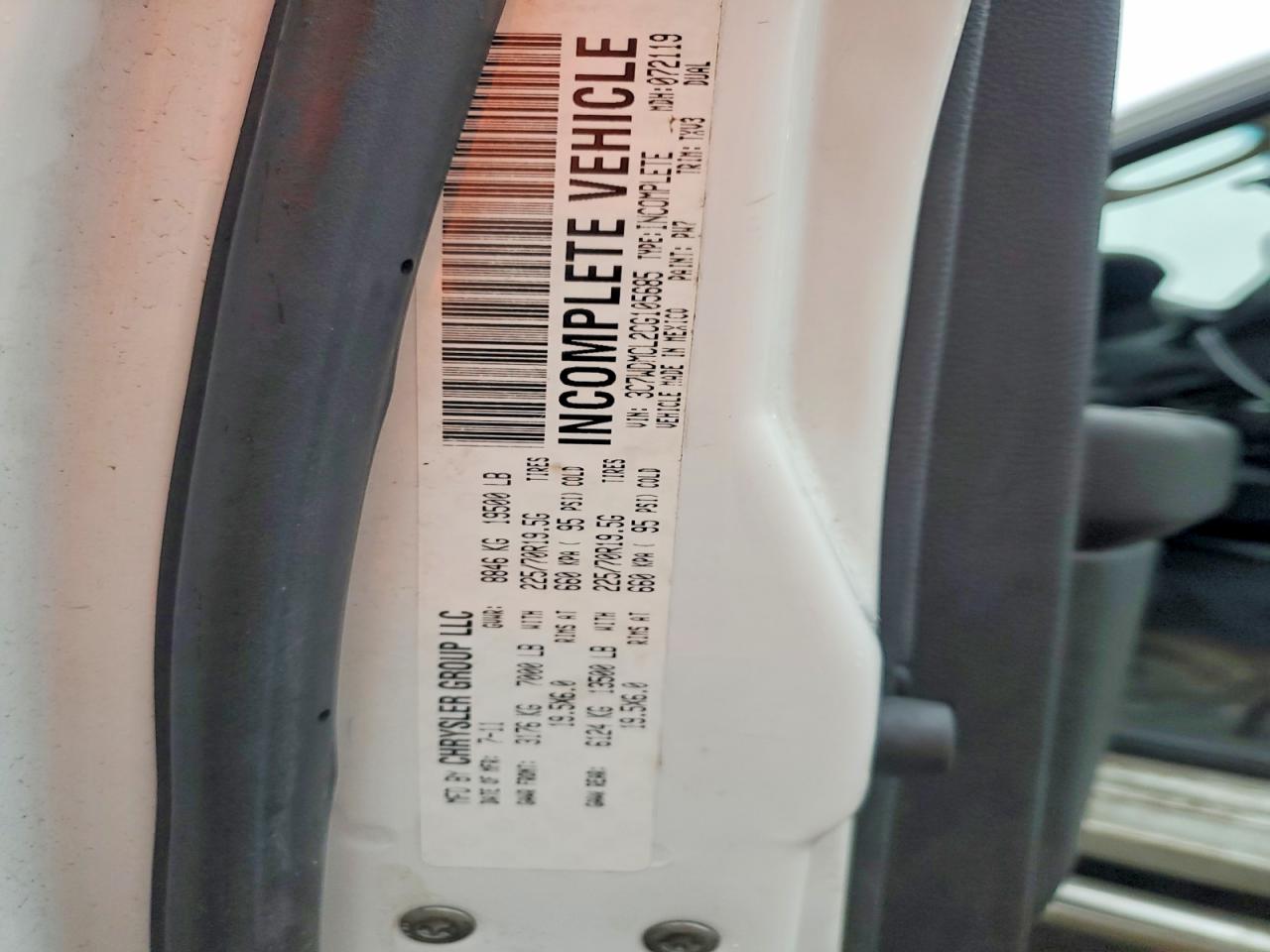 2012 Dodge All models VIN 3C7WDMCL2CG105685 photo 12