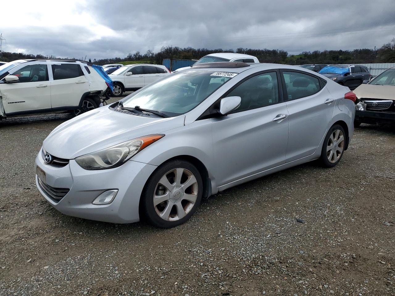 2013 Hyundai Elantra li VIN KMHDH4AE8DU486336 photo 1
