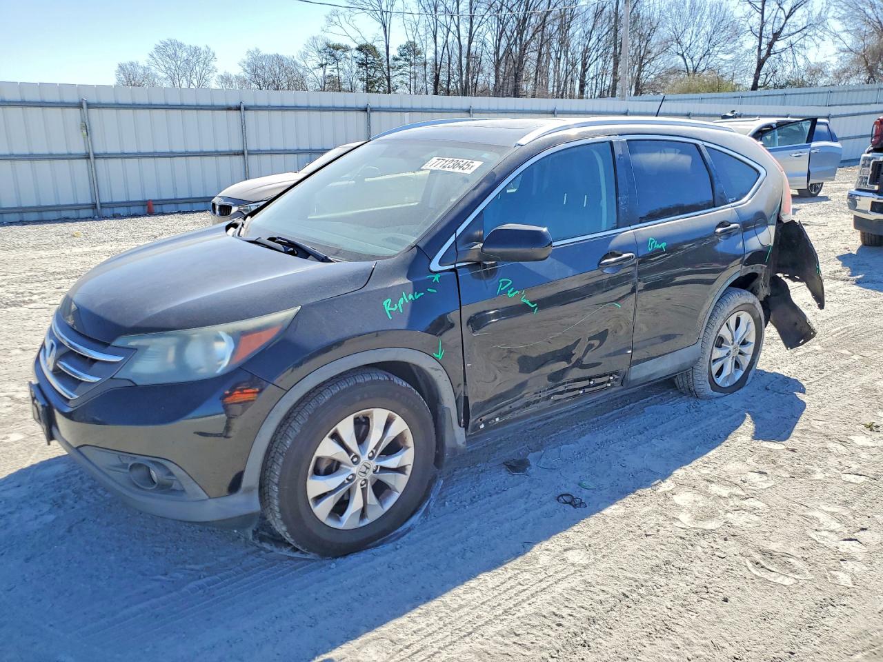 2012 Honda Crv VIN JHLRM3H71CC011321 photo 1