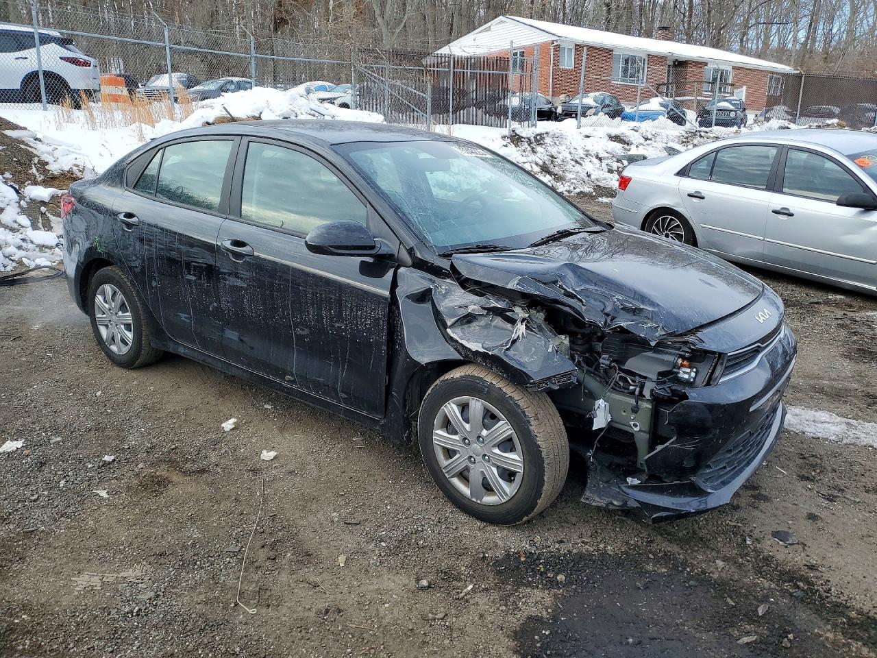 2022 Kia Rio VIN 3KPA24AD5NE432038 photo 4