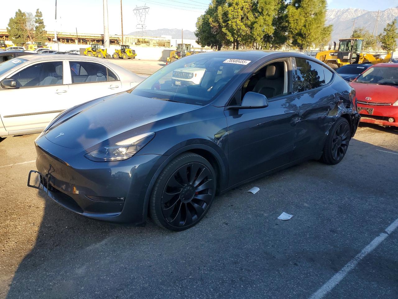 2021 Tesla Model y VIN 5YJYGDEF3MF273573 photo 1
