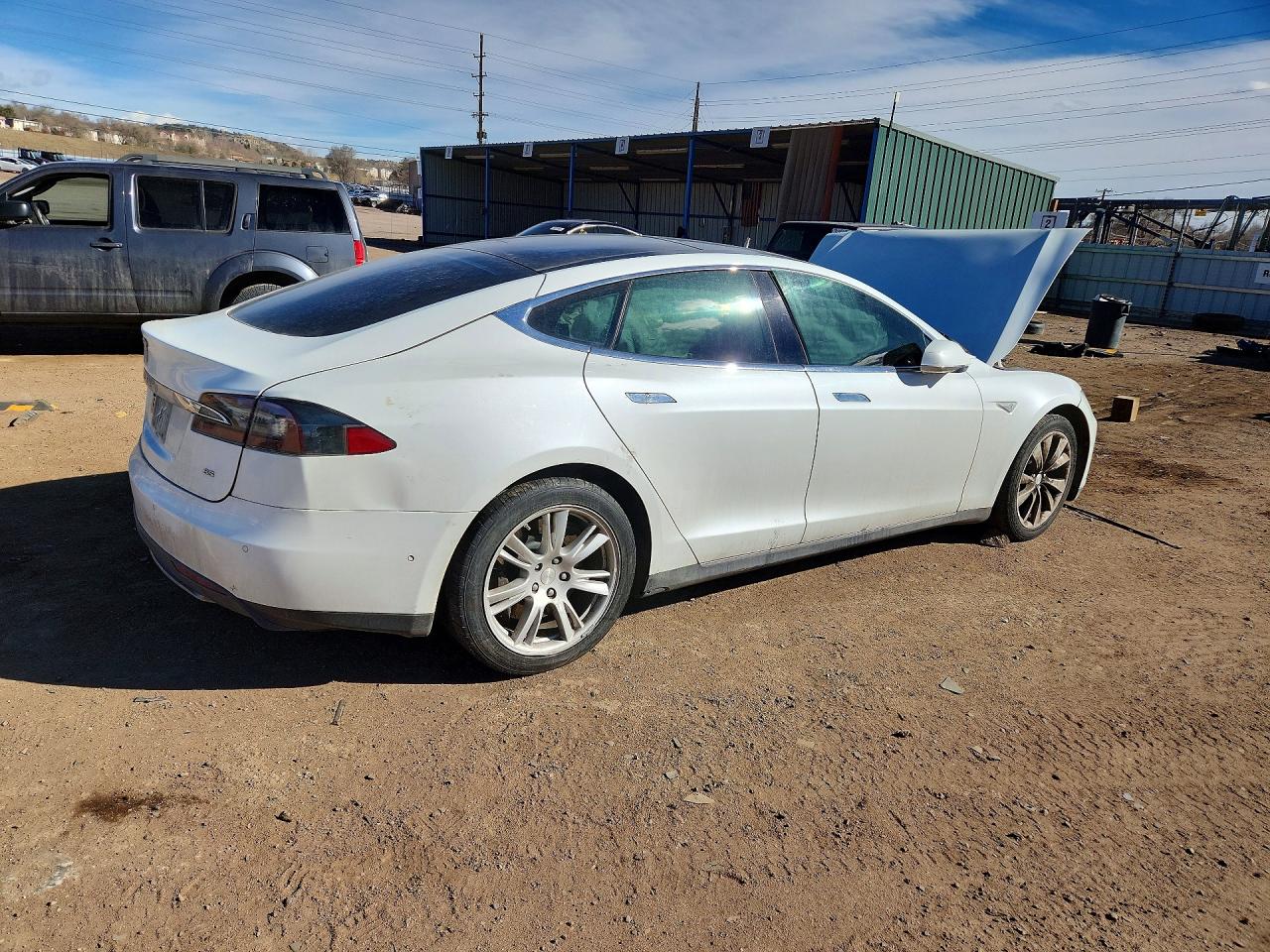 2015 Tesla Model s VIN 5YJSA1H15FFP74456 photo 3