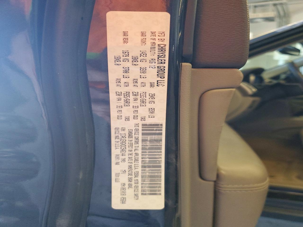 2013 Jeep Grand cher VIN 1C4RJEAGXDC546144 photo 12