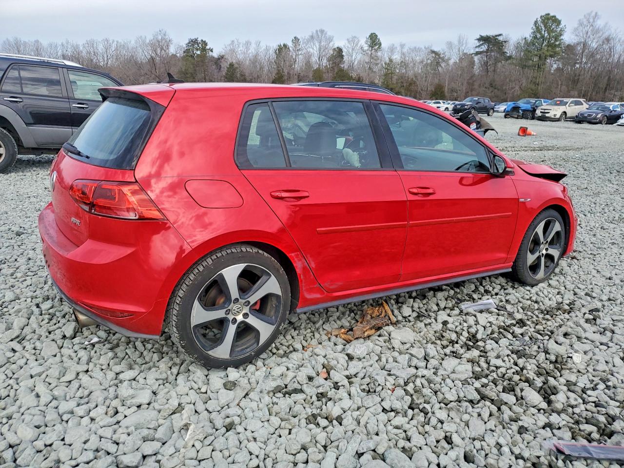 2015 Volkswagen Gti VIN 3VW4T7AU7FM029002 photo 3