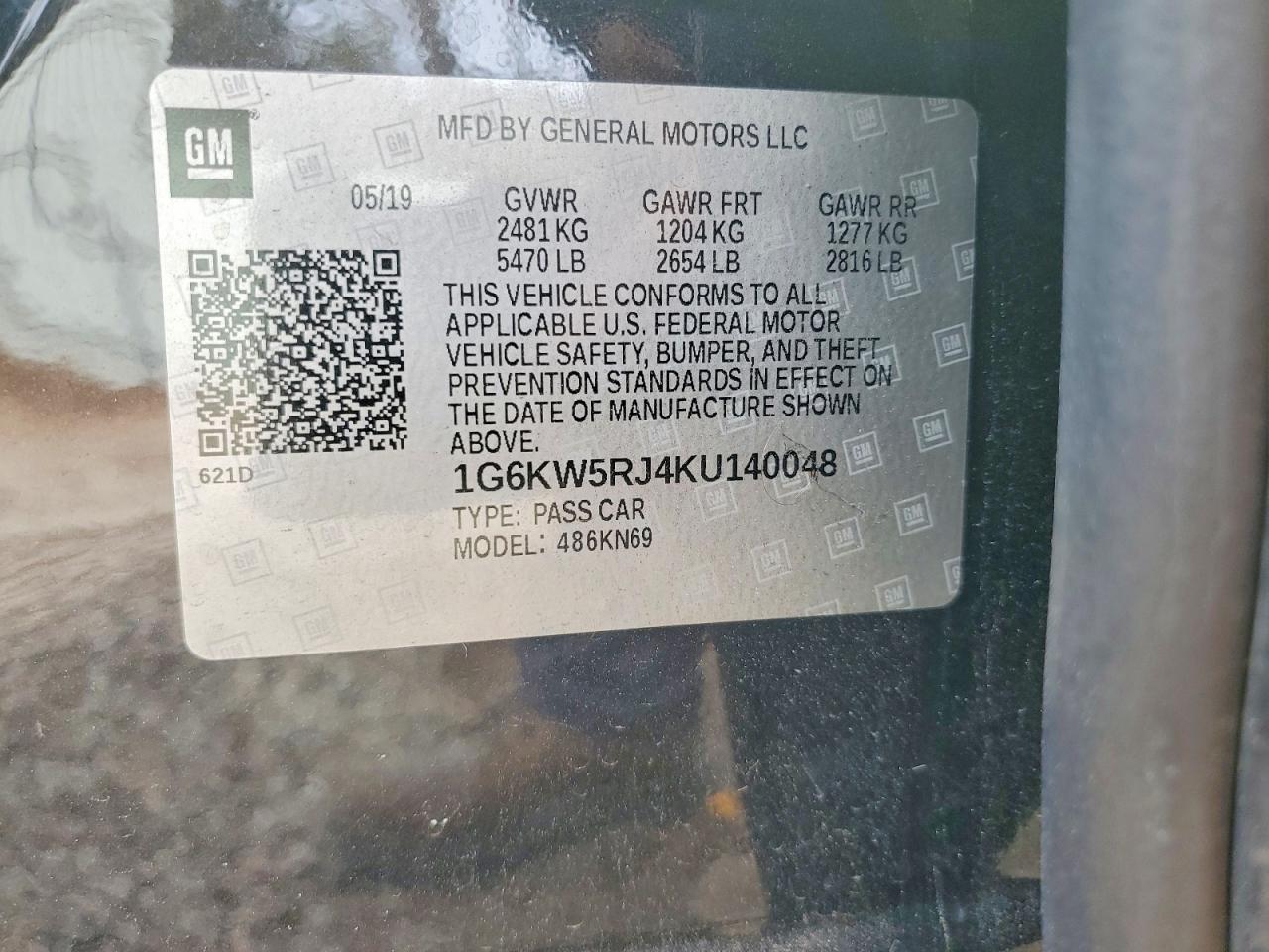 2019 Cadillac Ct6 VIN 1G6KW5RJ4KU140048 photo 12
